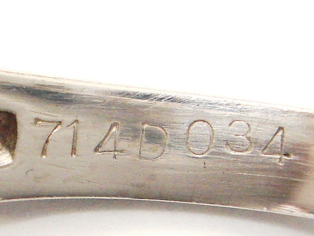 豪華!!マキ・プラチナ製!!大粒天然サファイヤ 7.14ct&天然ダイヤモンド リング・指輪★総重量8.3g☆16号☆Pt900・714・0.34刻印 清掃済