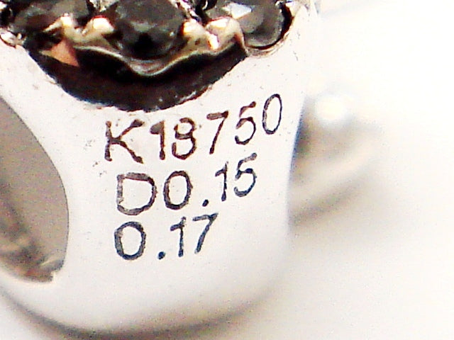 豪華!!18金★大粒天然ルビー&!天然ダイヤモンド☆ペンダントトップ重量2.3g☆K18・750・D0.15・0.17刻印有☆マーキス&ハート★清掃済み