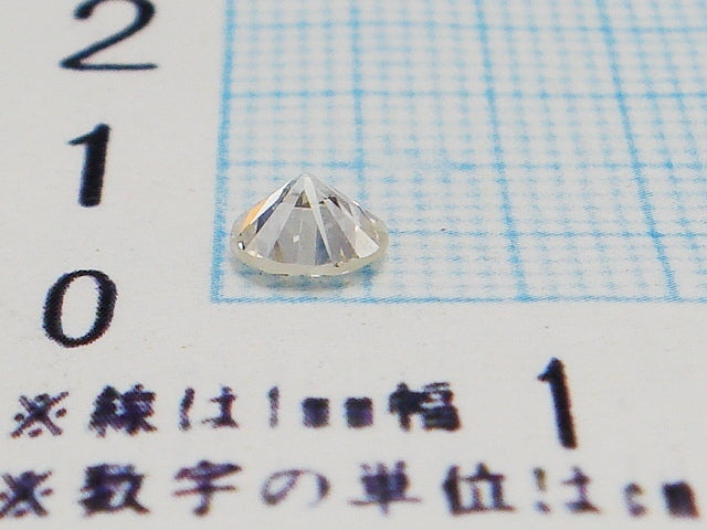 豪華★クラリティーSI1・Kカラー・Fair★大粒 天然ダイヤモンド 0.578ctルース★ソーティング☆ラウンドカット★アクセサリー作成に是非!!