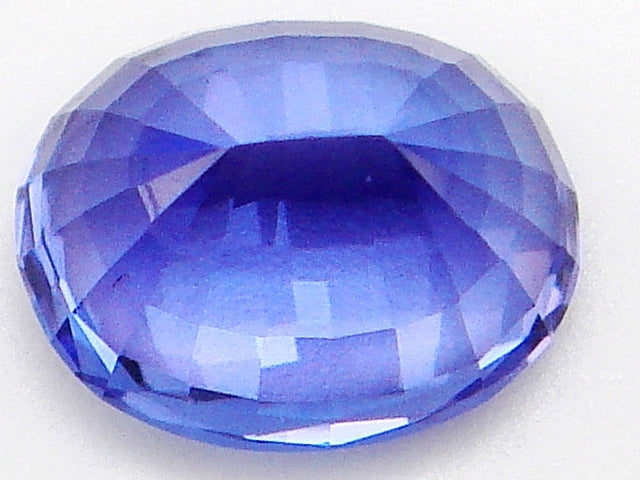 豪華!!鑑別カード付☆天然タンザナイト ルース★2.889ct!!サイズ約10×7mm★12月誕生石★アクセサリー作成に是非