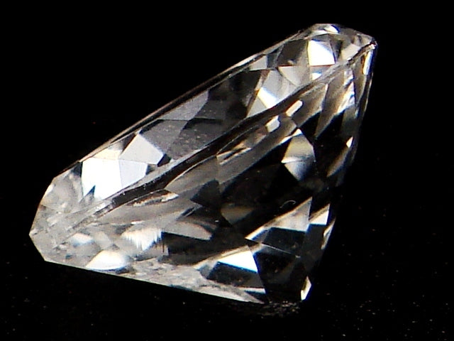 豪華!!鑑別カード付☆天然ホワイトトパーズ ルース★8.567ct☆大粒約13×12mm★ハートシェイプカット★アクセサリー作成に是非