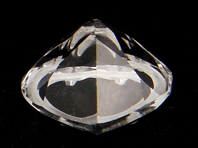 豪華!!鑑別カード付☆天然ホワイトトパーズ ルース★8.567ct☆大粒約13×12mm★ハートシェイプカット★アクセサリー作成に是非