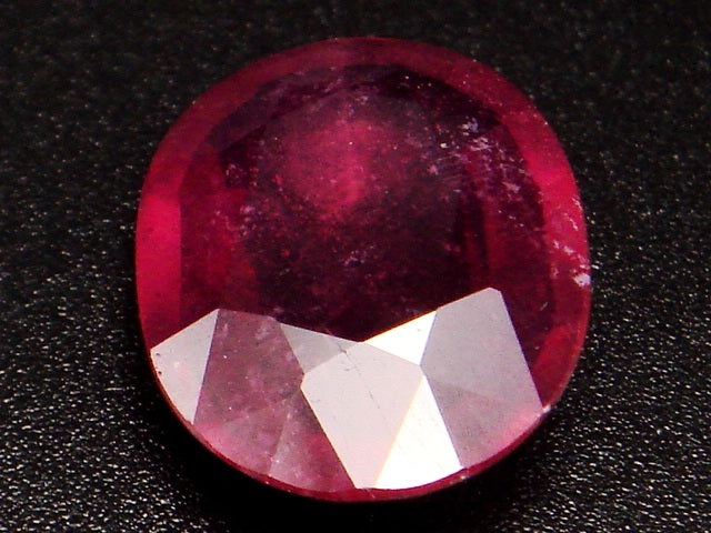 豪華!!鑑別カード付☆天然ルビー ルース★16.494ct!!大粒・サイズ約20×15mm・オーバルミックスカット★アクセサリー作成に是非!!ケース付