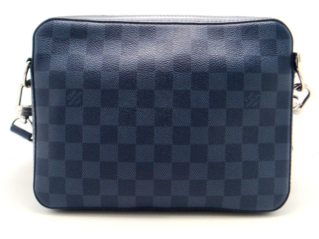 正規 ルイヴィトン LOUIS VUITTON ダミエ スクエアード トリオ メッセンジャーN40438 メンズショルダーバッグ 箱付き