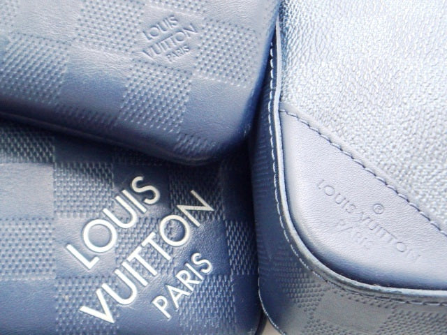 正規 ルイヴィトン LOUIS VUITTON ダミエ スクエアード トリオ メッセンジャーN40438 メンズショルダーバッグ 箱付き