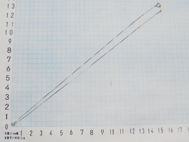 豪華!!★プラチナ900/10金☆天然ダイヤモンド0.1ct ネックレス!!総重量0.6g☆長さ36/40㎝☆Pt900・K10WG・0.1刻印★ダイヤチェック・清掃済