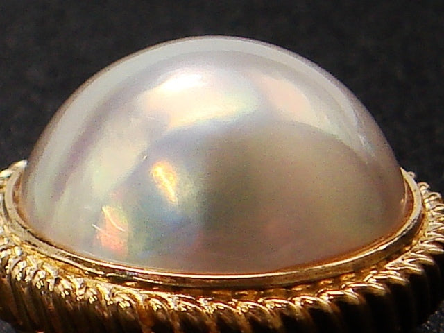 豪華!!田崎真珠★18金★大粒 マベパール 直径約14.6mm ペンダントトップ★総重量7.7g★ブランドマーク・K18刻印有り★サイズ表記★清掃済
